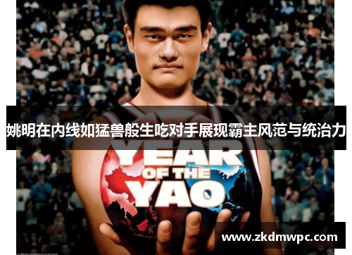 姚明在内线如猛兽般生吃对手展现霸主风范与统治力
